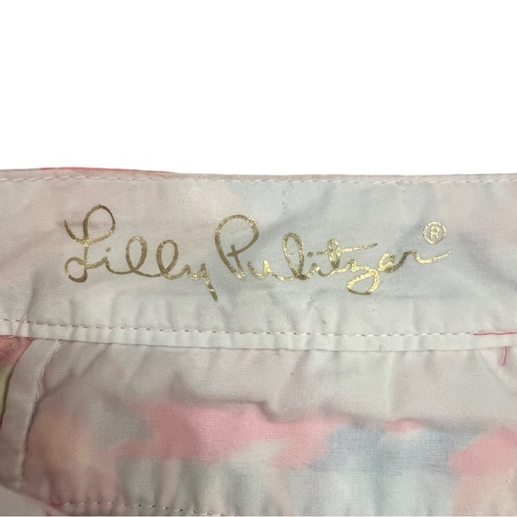Lilly Pulitzer Buttercup Scallop Shorts - Size 0 - Picture 5 of 7